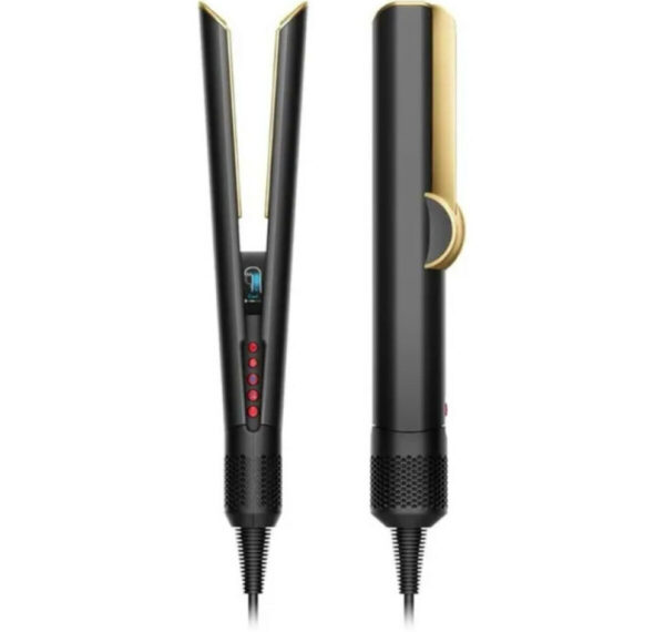 Выпрямитель для волос Dyson Airstrait HT01 - «Onyx Black/Gold», Европейская вилка(подходит для РФ)