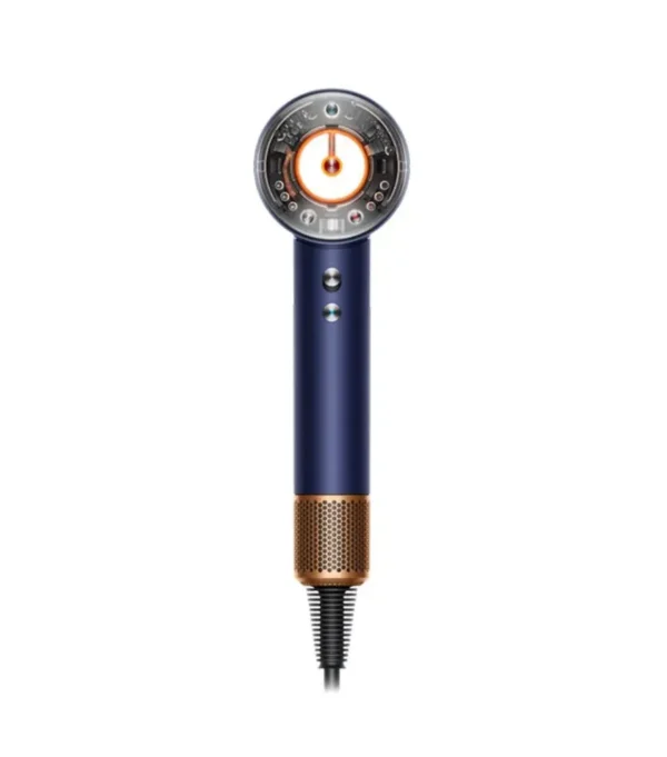 Фен Dyson Supersonic Nural Hair Dryer HD16 Gift Edition - «Prussian Blue/Rich Copper», Иностранная вилка (переходник в подарок)