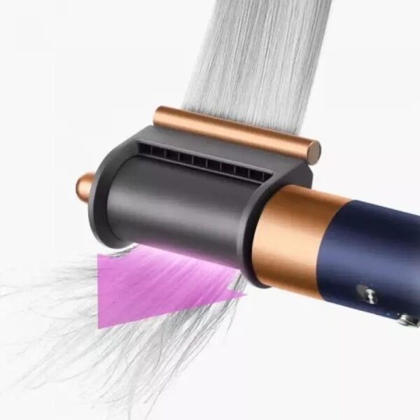 Стайлер Dyson HS08 Hairstyler Airwrap i.d. Straight+Wavy - «Prussian Blue/Rich Copper», Иностранная вилка (переходник в подарок)