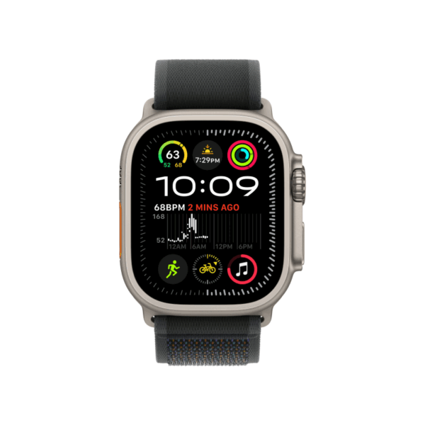 Часы Apple Watch Ultra 2 - «Natural» / «Black», 49 мм, Trail Loop, M/L