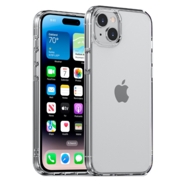 Чехол для iPhone 15 Plus , Gurdini Alba Series Protective - Matte « Прозрачный матовый »