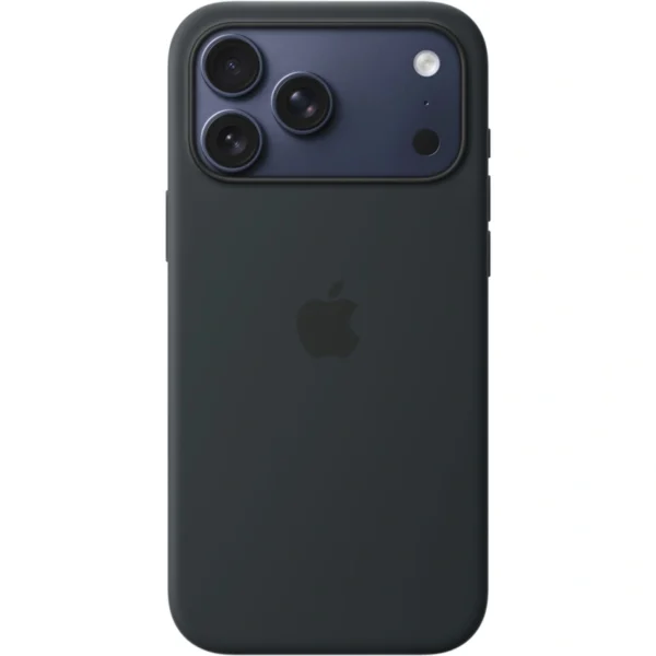 Чехол Apple для iPhone 17 Pro Max, Silicone Case (Button/Magsafe) - Black «Чёрный»