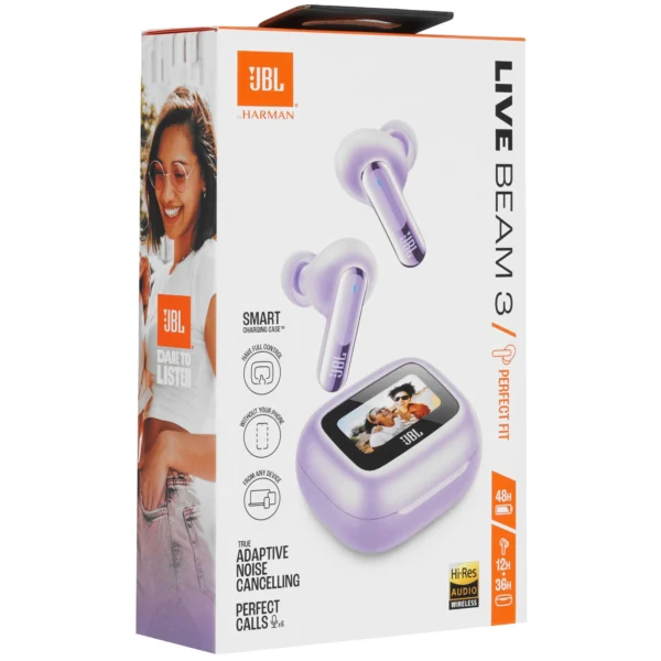 Беспроводные наушники JBL Live Beam 3 - Purple «Фиолетовый»