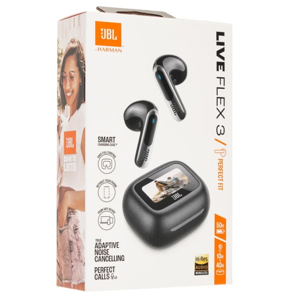 Беспроводные наушники JBL Live Flex 3 - Black «Чёрный»