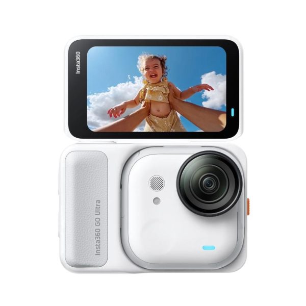 Экшн-камера Insta360 GO Ultra (Standard Bundle) - Arctic White «Арктический белый»