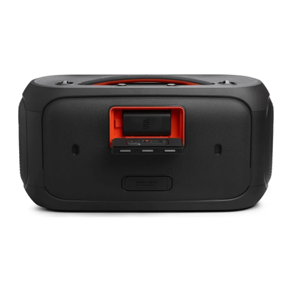 Портативная акустика с подсветкой и микрофоном JBL PartyBox On-the-Go 2 - Black «Чёрный»