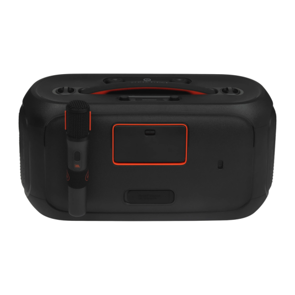 Портативная акустика с подсветкой и микрофоном JBL PartyBox On-the-Go 2 - Black «Чёрный»