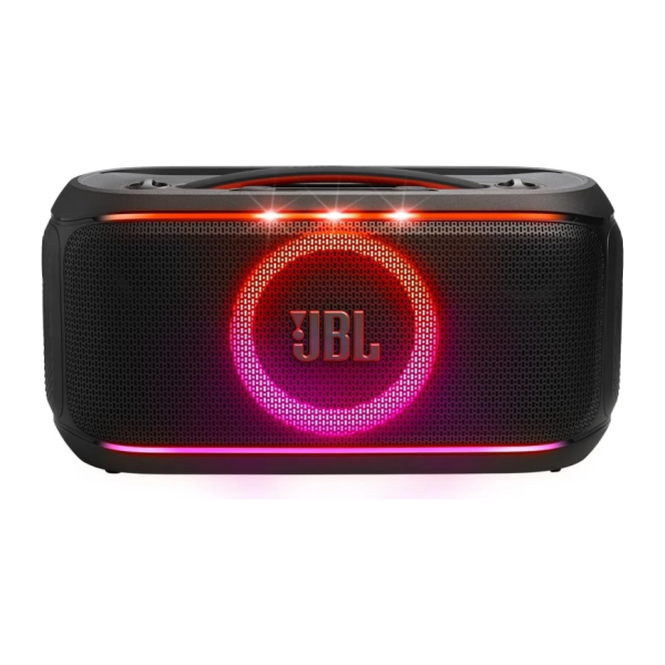 Портативная акустика с подсветкой и микрофоном JBL PartyBox On-the-Go 2 - Black «Чёрный»