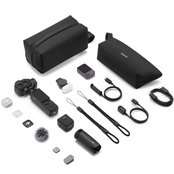 Экшн-камера DJI Osmo Pocket 4P Vlog Combo - Black «Чёрный»