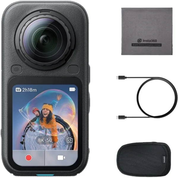 Экшн-камера Insta 360 X6 (Standard Bundle) - Black «Чёрный»